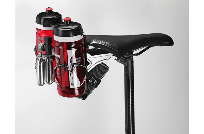 Elite Bidonhalterbefestigung Skekane Alu schwarz