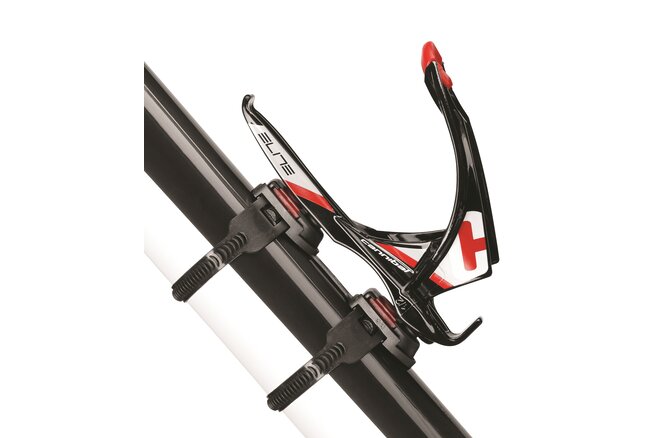 Elite VIP cage Halter Ø 25-70 mm Bidonhalterbefestigung schwarz