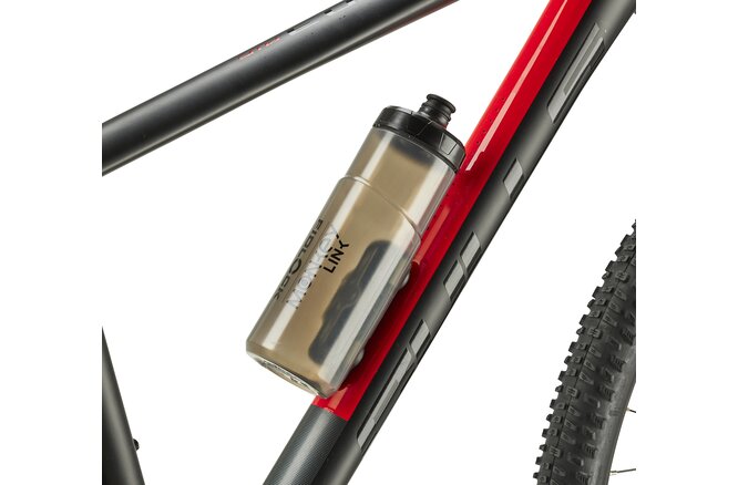 MonkeyLink Trinkflasche Monkey Bottle 600 ml mit Rahmenhalter