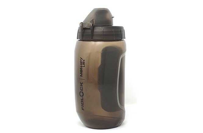 MonkeyLink Trinkflasche Monkey Bottle Twist 450 ml mit... Rahmenhalter