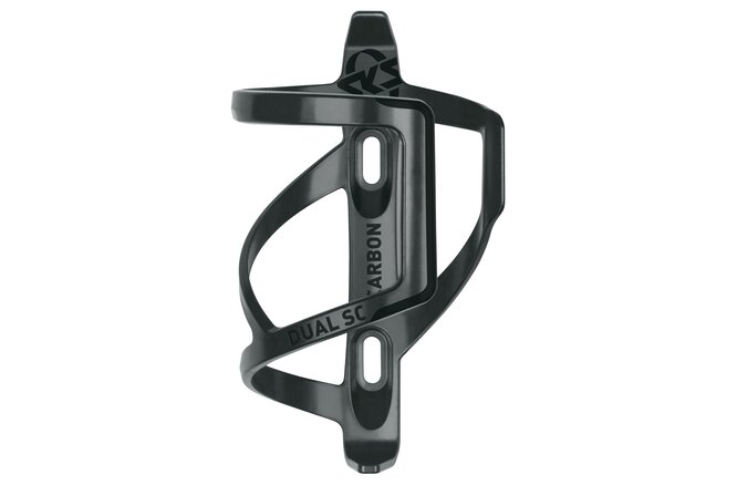 SKS Bidonhalter Dual SC Rechts Polycarbon matt schwarz