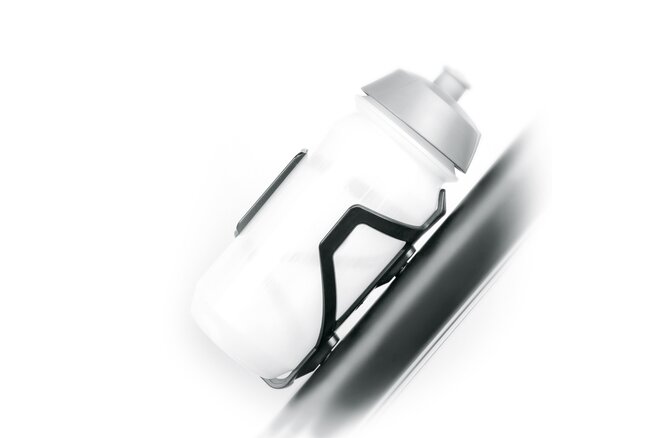 SKS Bidonhalter Dual SC Rechts Polycarbon matt schwarz