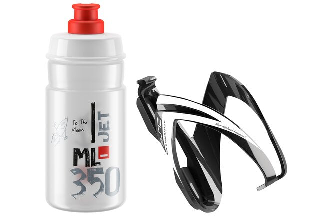 Elite Kit Ceo für Kinder schwarz glossy Jet 350ml transparent-rot