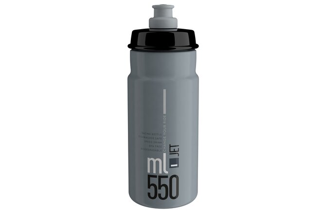 Elite Bidon Jet 550 ml grau