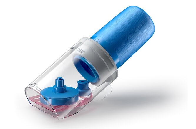 Elite Bidon Sterilisator Neto blau-transparent