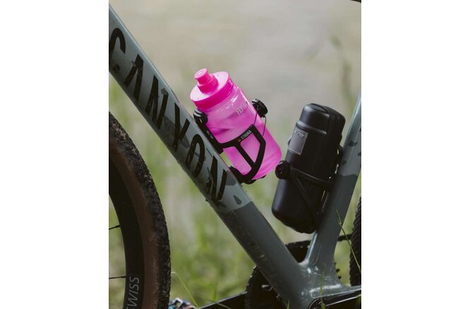 Elite Bidon Fly Tex 550 ml clear pink