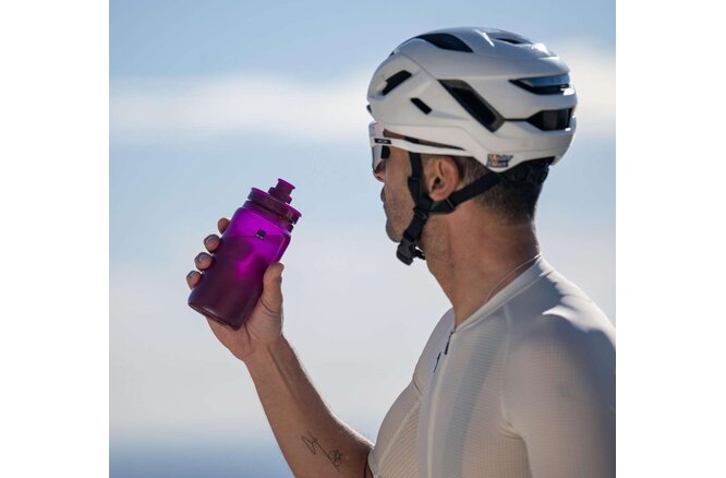 Elite Bidon Fly Tex 550 ml clear purple