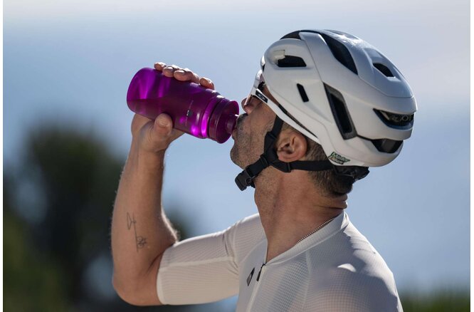 Elite Bidon Fly Tex 550 ml clear purple