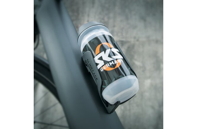 SKS Bidonhalter Slidecage Kunststoff schwarz