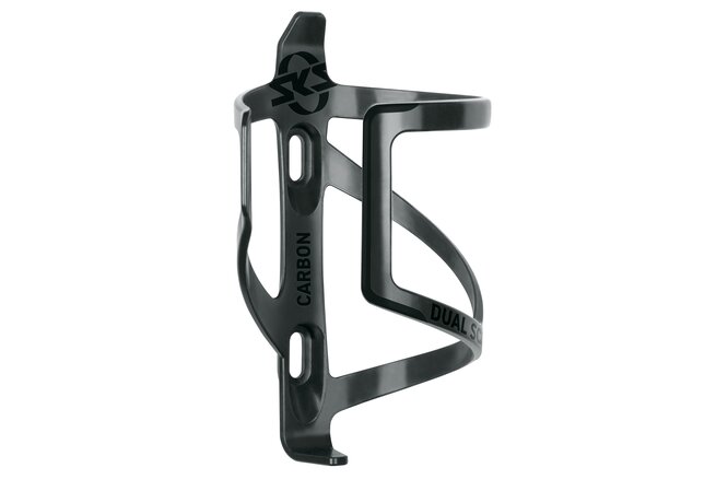 SKS Bidonhalter Dual SC Links Polycarbon matt schwarz