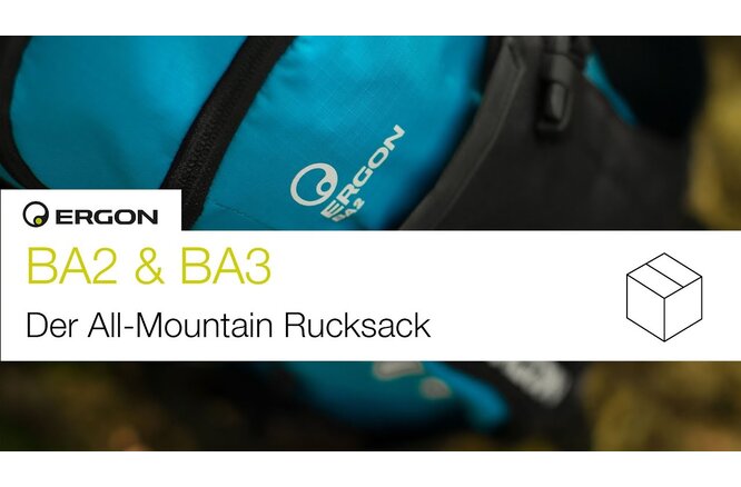 Ergon Bike Rucksack BA3 black