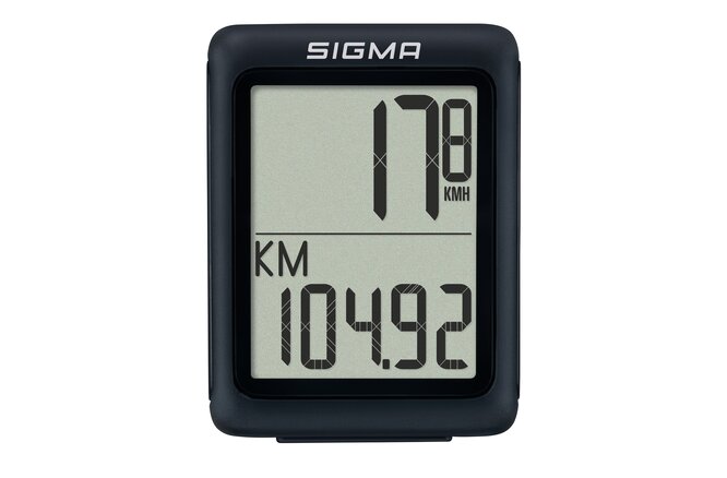 Sigma Computer BC 5.0 WL ATS kabellos analog schwarz