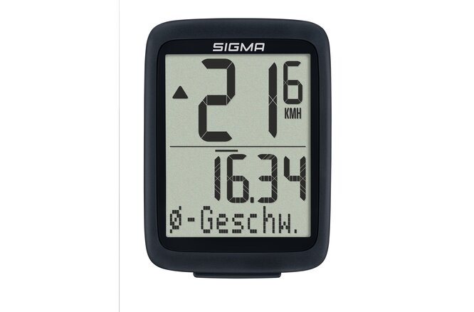 Sigma Computer BC 8.0 WL ATS kabellos analog schwarz