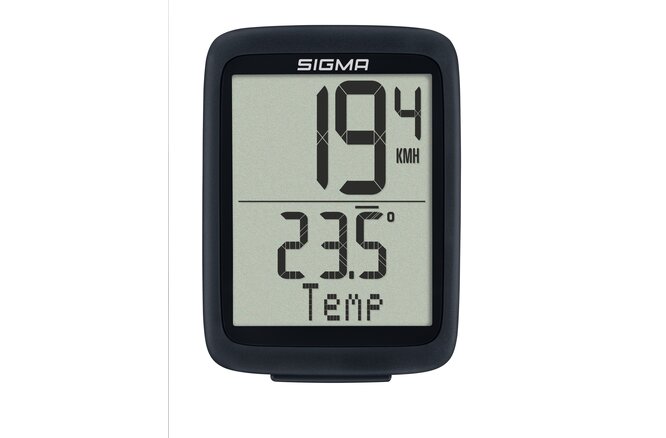 Sigma Computer BC 10.0 WL ATS kabellos analog schwarz/weiss