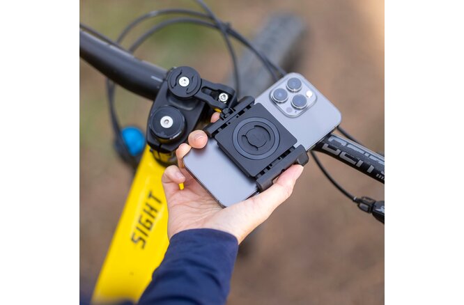 SP Connect Bike Bundle SPC+ Universal Phone Clamp schwarz