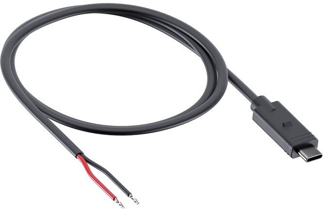 SP Connect Ladekabel 12V DC SPC+ USB-C>open end 1500 mm schwarz