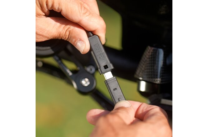 SP Connect Ladekabel 6V DC SPC+ USB-C>open end 1500 mm schwarz