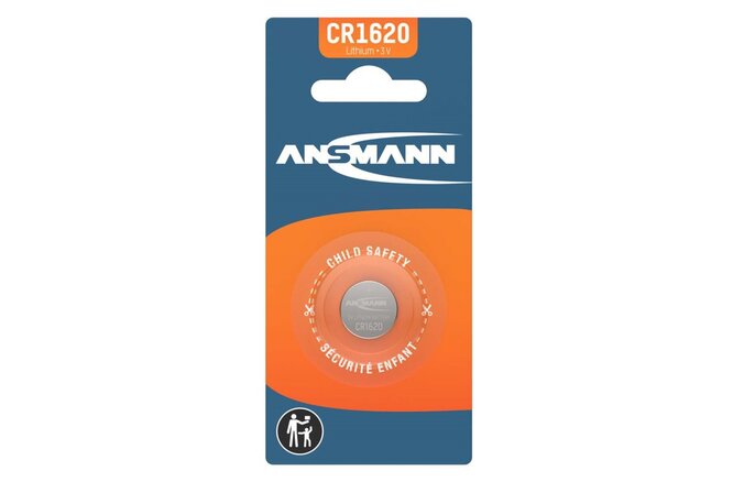 Batterie Ansmann CR1620 Lithium Knopf 3V 70mAh