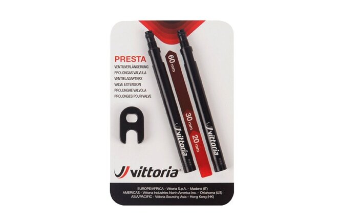 Vittoria Ventil-Verlängerung 30 mm Prestaventil Set à 2 Stück