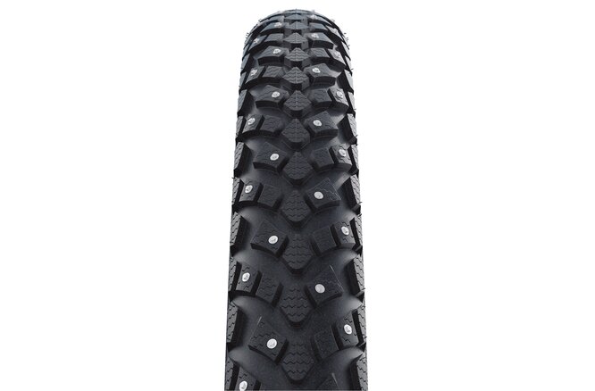 Schwalbe Pneu Marathon Winter Plus 700x50C Starr mit... Reflexstreifen black