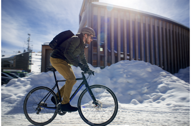 Schwalbe Pneu Marathon Winter Plus 700x50C Starr mit... Reflexstreifen black