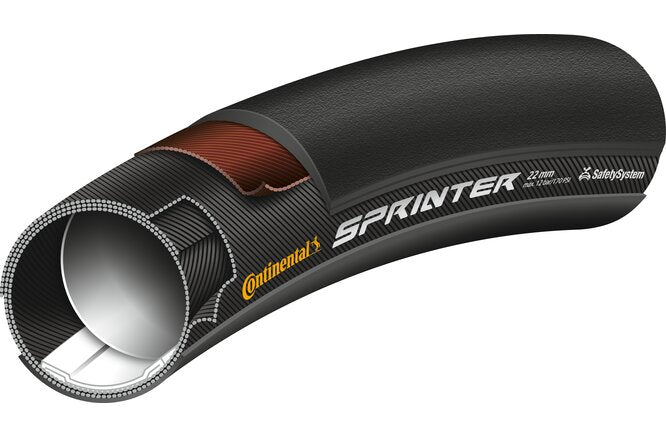 Continental Collé Sprinter 28"x22 black