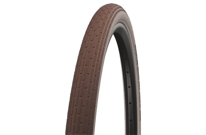 Schwalbe Pneu Fat Frank 26x2.35 Starr mit Reflexstreifen creme