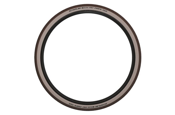 Schwalbe Pneu Fat Frank 26x2.35 Starr mit Reflexstreifen schwarz