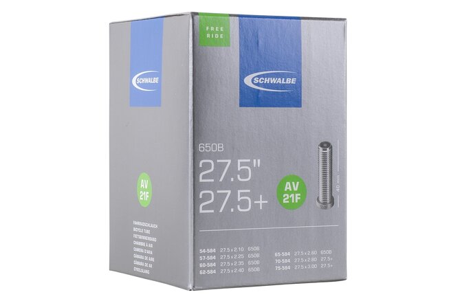 Schwalbe Schlauch AV21F Freeride 27.5" 54/62-584 Autoventil