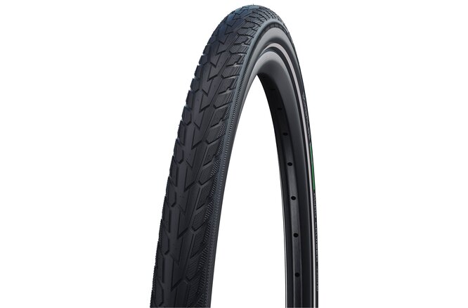 Schwalbe Pneu Road Cruiser 700x40C Starr mit Reflexstreifen... black
