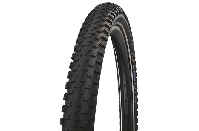 Schwalbe Pneu Marathon Plus MTB 27.5x2.10 Starr mit Reflexstreifen... black