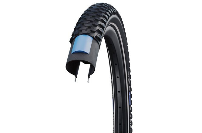 Schwalbe Pneu Marathon Plus MTB 29x2.10 Starr mit Reflexstreifen... black