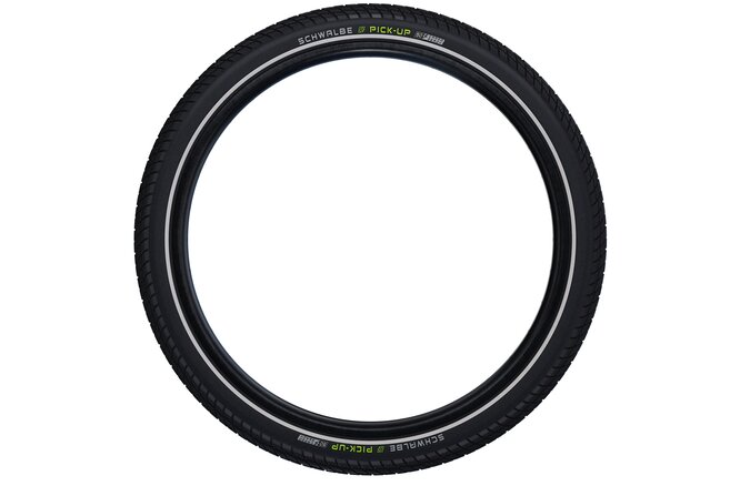 Schwalbe Pneu Pick-Up 24x2.15 Starr mit Reflexstreifen black