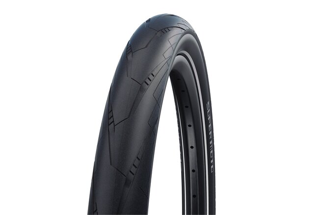 Schwalbe Pneu Super Moto 27.5x2.40 Starr mit Reflexstreifen... black