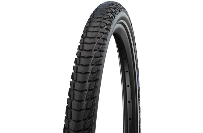 Schwalbe Pneu Marathon Plus Tour 28x2.00 Starr mit Reflexstreifen... black