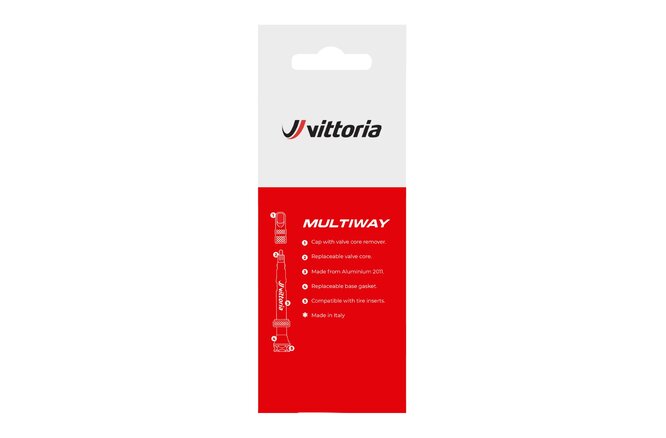 Vittoria Tubeless Multiway Ventil 100 mm à 2 Stück