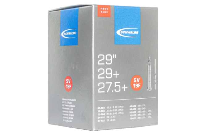 Schwalbe Schlauch SV19F Freeride 27.5-29" 54/75-584/622... Prestaventil 60mm