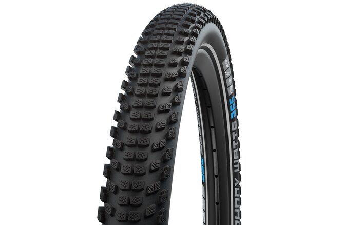 Schwalbe Pneu Johnny Watts 365 27.5x2.35 Double Defense Addix... Falt mit Reflexstreifen black