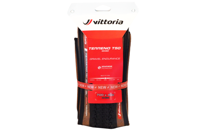 Vittoria Pneu Terreno T50 mixed G2.0 700x45c TLR Gravel... Endurance para-schwarz