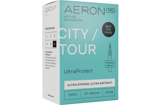 Aeron Schlauch City/Tour 700C 37-50 mm Performance UltraProtect... Prestaventil 42 mm