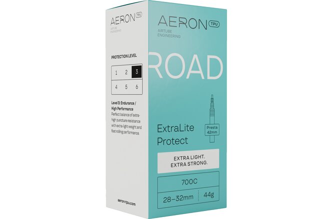 Aeron Schlauch Road 700C 28-32 mm ExtraLite Protect Prestaventil... 42 mm