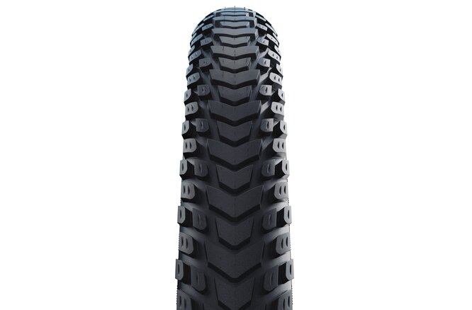 Schwalbe Pneu Marathon Mondial 700x42C Starr mit Reflexstreifen... black