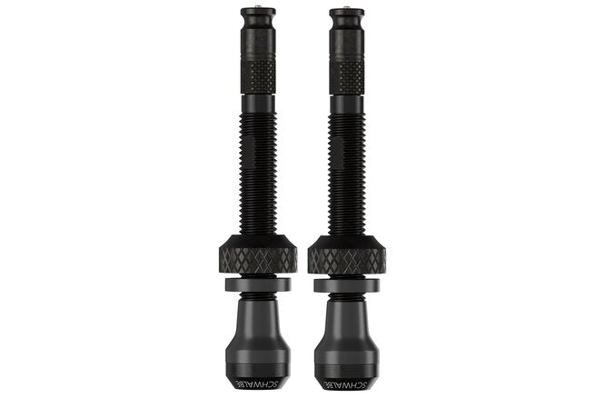 Schwalbe Tubeless Ventil Clik Valve 60 mm Set à 2 Stück schwarz