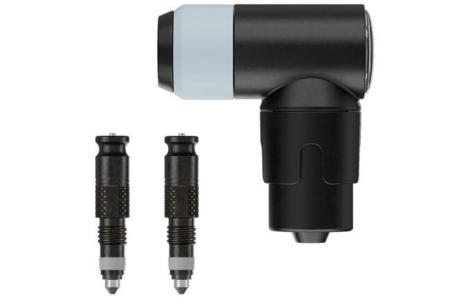 Schwalbe Ventileinsatz Clik Valve SV-SCV Set à 2 Stück &... Pumpenkopf schwarz