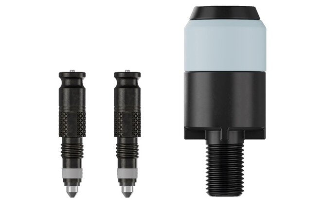 Schwalbe Ventileinsatz Clik Valve SV-SCV Set à 2 Stück &... Pumpenkopf-Adapter schwarz