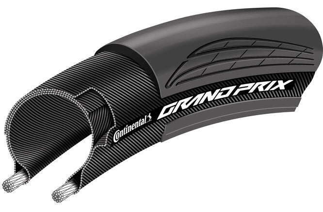 Continental Pneu Grand Prix 700x30C Falt black