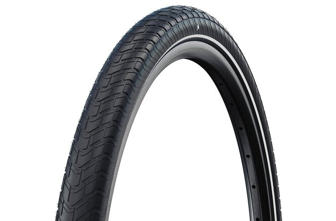 Schwalbe Pneu Motion Big Apple 26x2.15 Addix Green starr mit... Reflexstreifen black