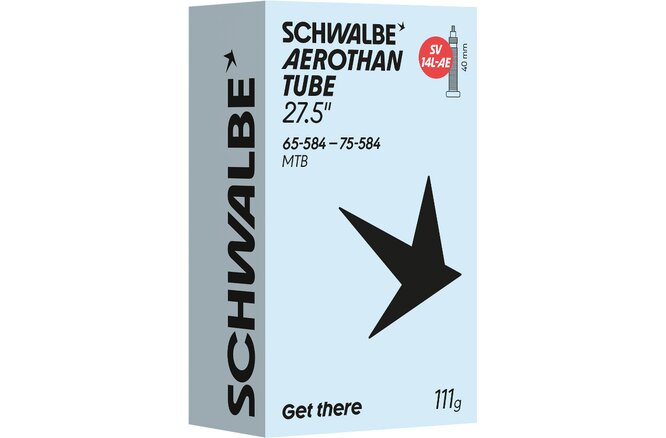 Schwalbe Schlauch SV14L-AE Aerothan 27.5" 65/75-584... Prestaventil 40mm