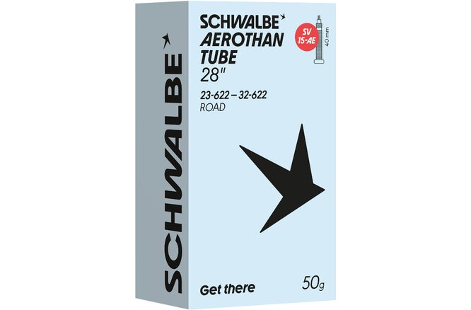 Schwalbe Schlauch SV15-AE Aerothan 28" 23/32-622... Prestaventil 40mm