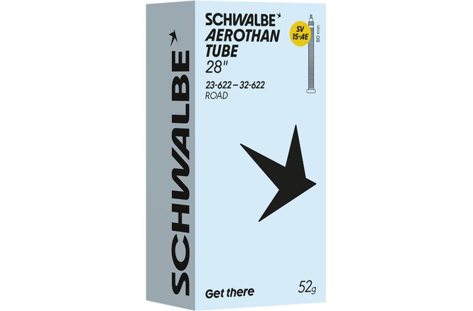 Schwalbe Schlauch SV15-AE Aerothan 28" 23/32-622... Prestaventil 80mm